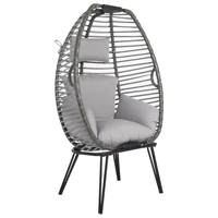 Egg Shaped Chair – Grey