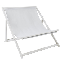 FSC® Certified Eucalyptus White Washed Double Deck Chair