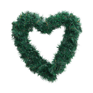 Valentine Heart-shaped Garland Artificial Hanging Decor for Christmas