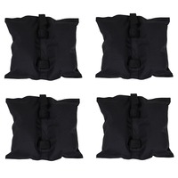 4pc Gazebo Leg Weight Bags – Black