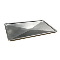 BBQ Drip Tray 63.5 x 33.5cm – Silver for BBQ13BLK